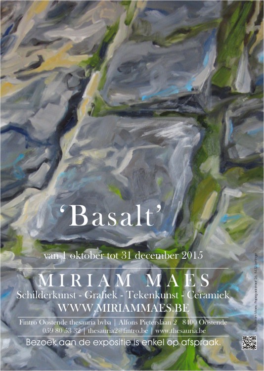 Exhibition 
Miriam Maes | Basalt | 01/10/2015-31/12/2015