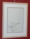 Miriam Maes Portfolio Charcoal 1 Line drawing II 30 x 40 cm