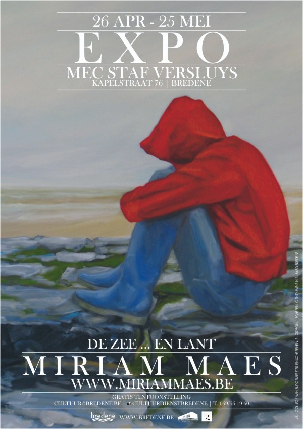 Tentoonstelling Miriam Maes | De Zee ... en Lant | in MEC Staf Versluys te Bredene