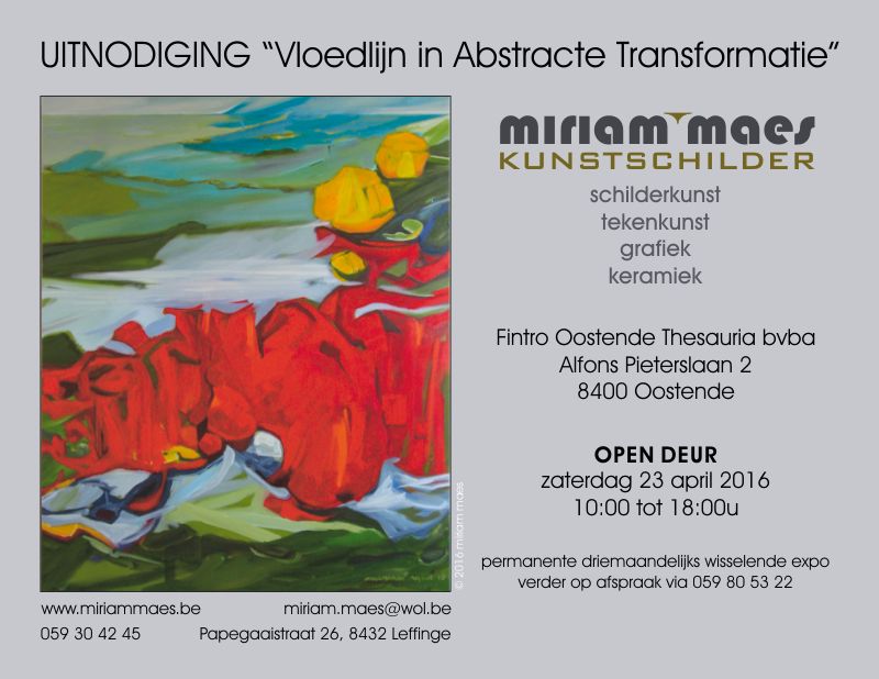 Tentoonstelling Miriam Maes | Basalt 2016 | 01/10/2015-23/04/2016