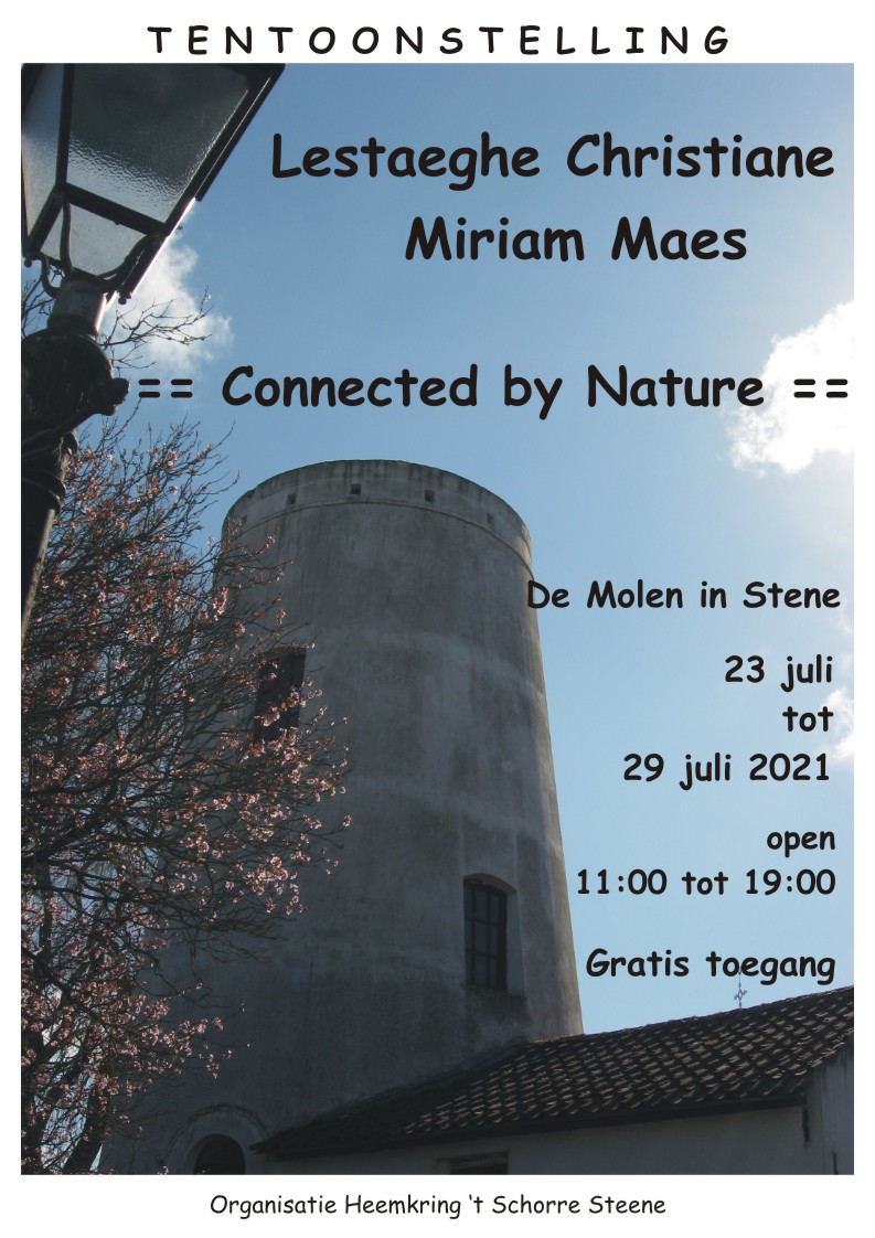 Tentoonstelling Connect with Nature | in Molen van Stene in Oostende
