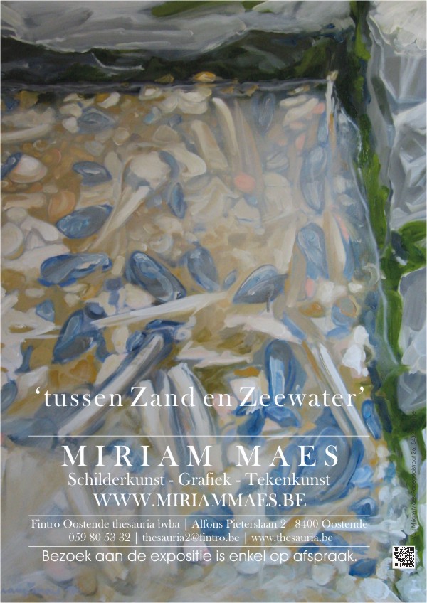 Tentoonstelling Miriam Maes |tussen Zand en Zeewater 2015 |
20/04/2015-30/09/2015
