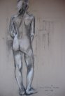 Miriam Maes Disciplines Studies naar model Houtskool 2 Charcoal XII 85 x 120 cm